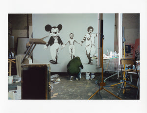 James Pfaff / Banksy Painting the canvas(1) - YOUANDART(ユーアンドアート)